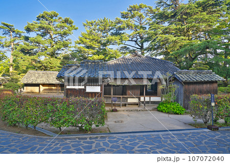 【松陰神社 (吉田松陰幽囚ノ旧宅)】 山口県萩市椿東 107072040