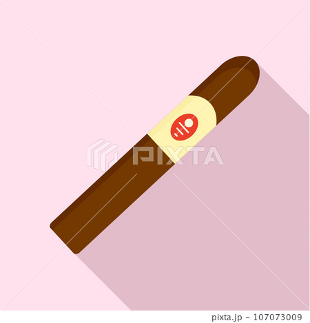 Royale cigar of cuba icon. Flat illustration of royale cigar of cuba vector icon for web design Royale cigar of cuba icon. Flat illustration of royale cigar of cuba vector icon for web design 107073009