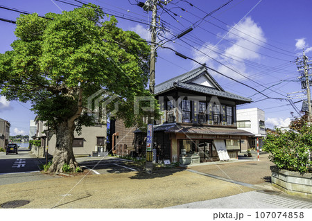三国湊　広小路の町並み　内田本家跡　福井県坂井市 107074858