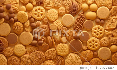 background of assorted colorful chocolate candies background of assorted colorful chocolate candies 107077687