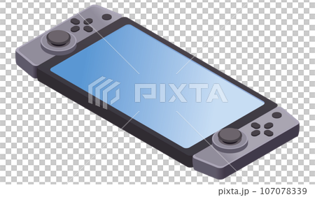 Image illustration of a mobile game console 107078339