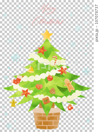 cute christmas illustration 107078737