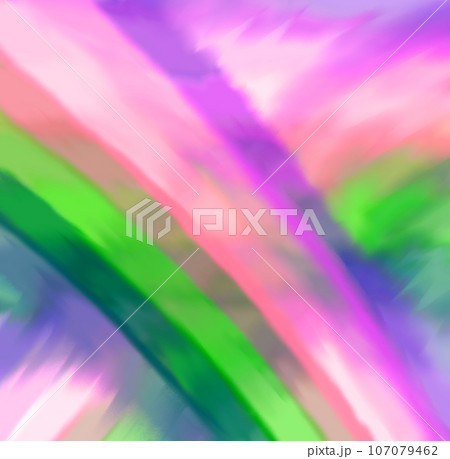 カラフルな虹色の背景 107079462