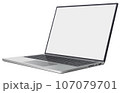 ノートパソコンのイメージイラスト 107079701
