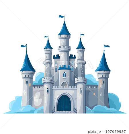 castle, fantasy, fairytale, illustration, medieval, building, tower, kingdom, background, cartoon, old, architecture, palace, landscape, fortress, tale, princess, house, ancient, fairy, magic, isolate 107079987
