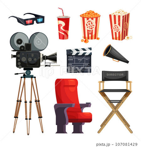 Film Industry Set Film Industry Set 107081429