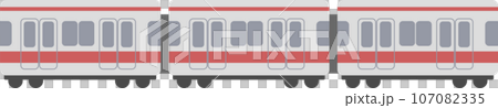 簡單可愛的火車插畫 107082335
