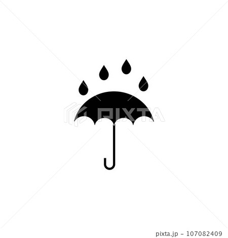 rain icon vektor illustration design 107082409