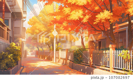 住宅街の風景 107082697