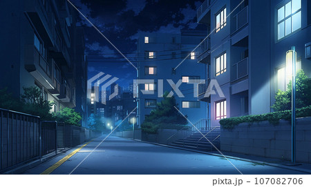 住宅街の風景 107082706