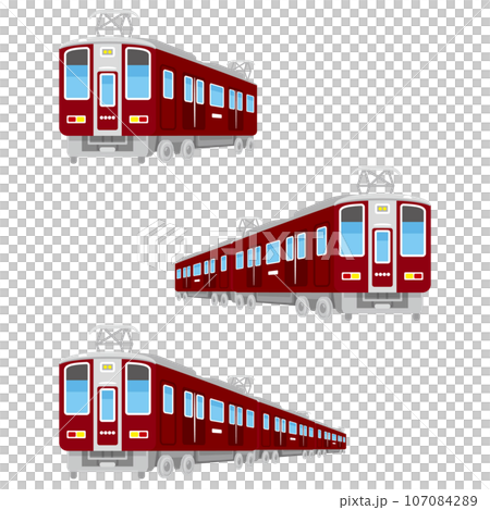 Train engine diagonal 107084289