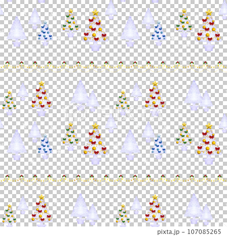 聖誕樹無縫圖案 B-4 聖誕樹無縫圖案 B-4 107085265