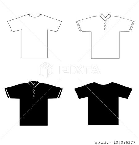 t-shirt icon vector template design t-shirt icon vector template design 107086377