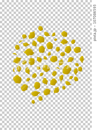 黄金のバラの花びら 黄金のバラの花びら 107086593