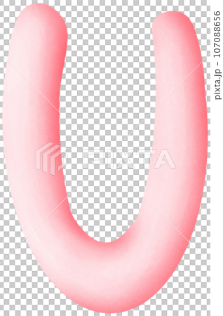 English alphabet U 107088656