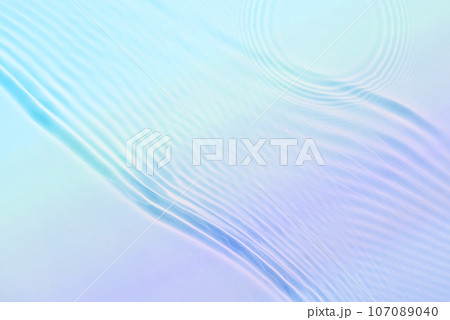 The texture of water on a blue background. The texture of water on a blue background. 107089040
