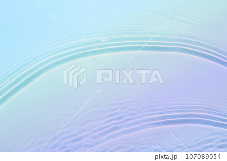 The texture of water on a blue background. The texture of water on a blue background. 107089054