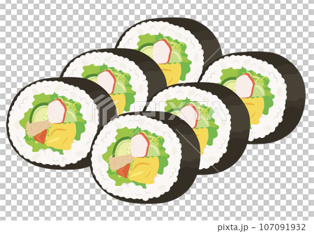 壽司_futomaki_沙拉卷 107091932