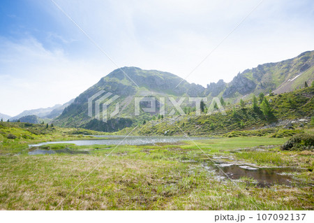 Lagorai mountain range landscape, italian Alps Lagorai mountain range landscape, italian Alps 107092137