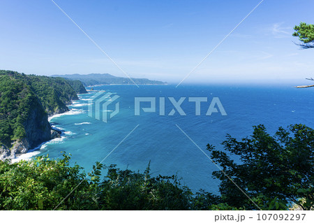 鵜の巣断崖の風景 107092297
