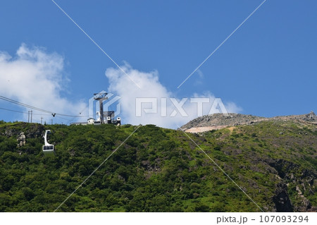 夏の那須ロープウェイ　栃木 107093294