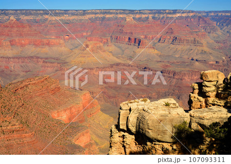 Blue Sky Day At The Grand Canyon Arizona 107093311