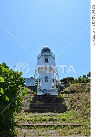 初夏の姫崎灯台 新潟 初夏の姫崎灯台 新潟 107093485