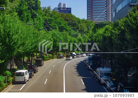 西新宿・十二社通りの交通【都市イメージ】 107093985