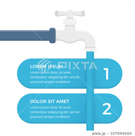Water Infographics Water Infographics 107094084