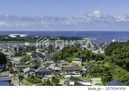 三国湊の町並み　三国町滝谷周辺　福井県坂井市 107094304