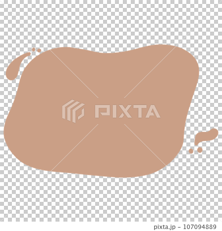 Text box with brown color 107094889