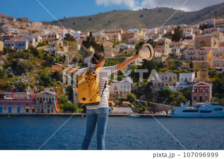 Travel to Greece, Mediterranean islands outside tourist season 107096999