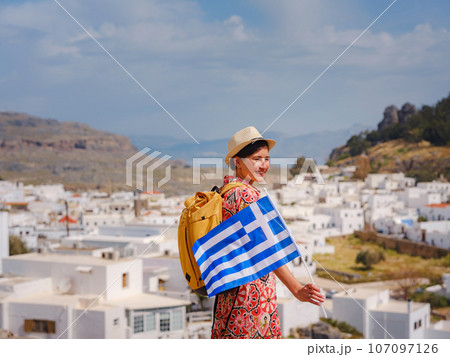 Travel to Greece, Mediterranean islands outside tourist season Travel to Greece, Mediterranean islands outside tourist season 107097126