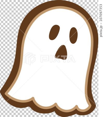 萬聖節向量插畫時尚可愛的悲傷鬼魂糖霜餅乾 萬聖節向量插畫時尚可愛的悲傷鬼魂糖霜餅乾 107097353