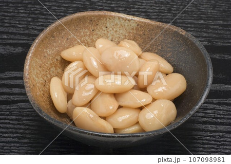 白花豆の煮豆 107098981