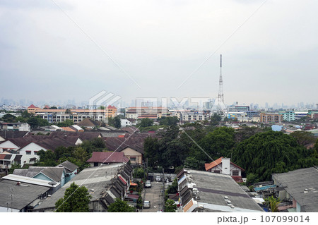 City view of old Bangkok, Thailand City view of old Bangkok, Thailand 107099014