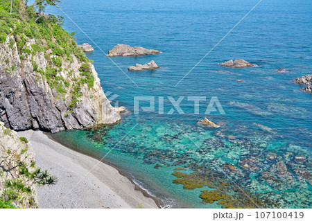 【青海島自然研究路】 山口県長門市仙崎 紫津浦 107100419