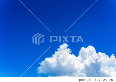 青空と雲 青空と雲 107103176