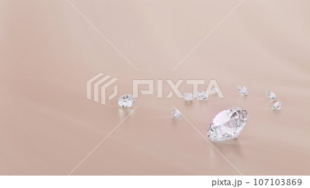 Some Gems on cream color backdrop. Selective deep focus. Some Gems on cream color backdrop. Selective deep focus. 107103869