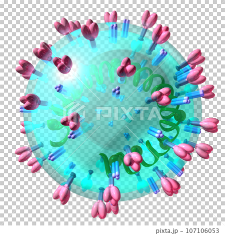 3DCG“冠狀病毒” 107106053