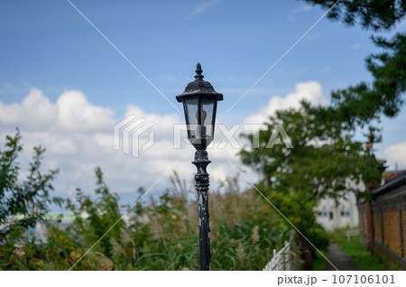 レトロな街灯 107106101