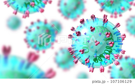 3DCG「コロナウイルス/corona virus」 3DCG「コロナウイルス/corona virus」 107106129