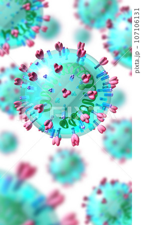 3DCG「コロナウイルス/corona virus」 3DCG「コロナウイルス/corona virus」 107106131