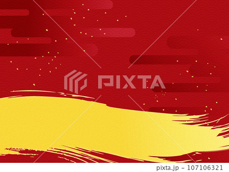 金箔筆模様背景1805 金箔筆模様背景1805 107106321