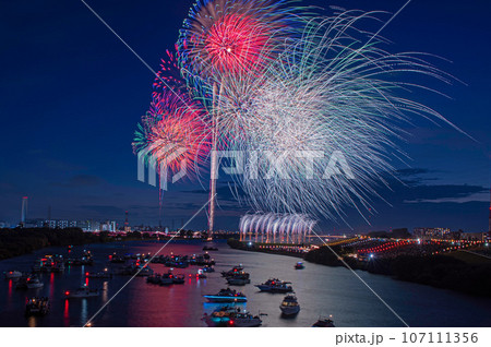 いたばし花火大会・戸田橋花火大会 107111356