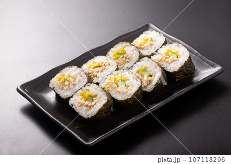 たくあん納豆巻き 107118296