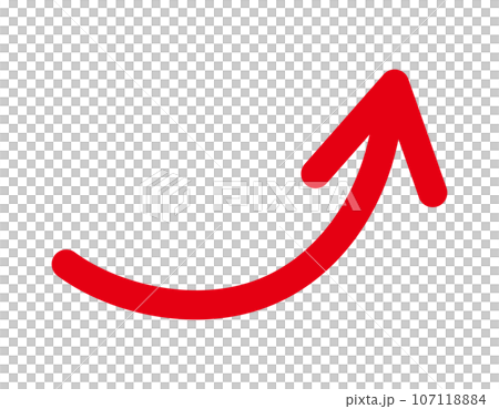 Upward arrow icon business illustration Upward arrow icon business illustration 107118884