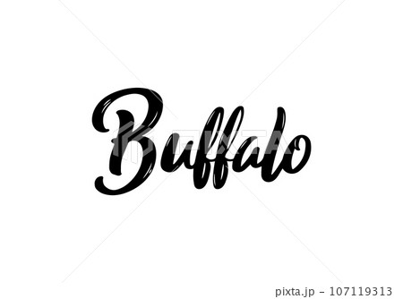 Buffalo city Lettering. Buffalo city Lettering. 107119313