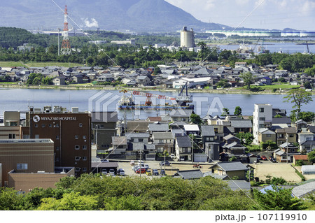 三国湊の町並み　新保地区周辺　福井県坂井市 107119910