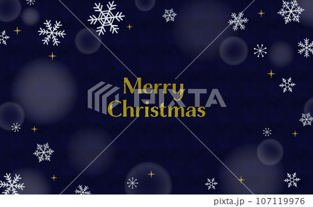 雪の結晶の背景素材 107119976